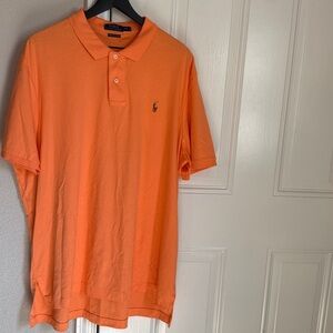 HP✨ Polo by Ralph Lauren Men's Bright Orange Polo Shirt